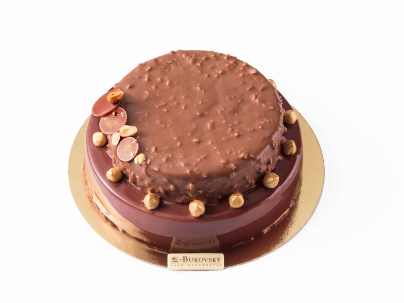 Dort čokoláda / lískový ořech